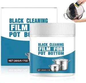 Powerful Cookware Dlag Removal Paste,Pot Bottom Black Stain Sleaner,Stainless Steel Cleaner and Polishing Agent,Pot Bottom Multi-Purpose Pot Cleaner,Heavy-Duty Oil Stain Remover(260g) Powerful Cookware Dlag Removal Paste,Pot Bottom Black Stain Sleaner,Stainless Steel Cleaner and Polishing Agent,Pot Bottom Multi-Purpose Pot Cleaner,Heavy-Duty Oil Stain Remover(260g)