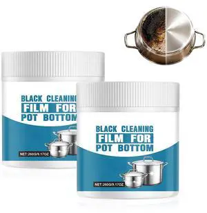 2Pcs Powerful Burnt Residue Remover Paste for Cookware, All Purpose Pot Cleaner for Bottom of Pans, Stainless Steel Cleaner Polish, Suitable for Pot Bottoms, Stovetops,Ovens and Other Kitchen Utensils 2Pcs Powerful Burnt Residue Remover Paste for Cookware, All Purpose Pot Cleaner for Bottom of Pans, Stainless Steel Cleaner Polish, Suitable for Pot Bottoms, Stovetops,Ovens and Other Kitchen Utensils