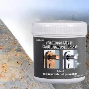 Stainless Steel Rust Removal & Metal Polishing Paste (75, Grams) Stainless Steel Rust Removal & Metal Polishing Paste (75, Grams)