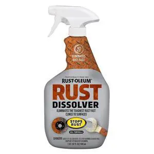 Rust Dissolver Trigger Spray Gel | Heavy-Duty Corrosion Remover for Metal Tools, Cars, Bikes, Grills, Bolts, Firearms & More | 32 oz Rust Dissolver Trigger Spray Gel | Heavy-Duty Corrosion Remover for Metal Tools, Cars, Bikes, Grills, Bolts, Firearms & More | 32 oz