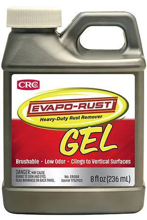Gel Rust Remover, 8 oz Bottle Gel Rust Remover, 8 oz Bottle