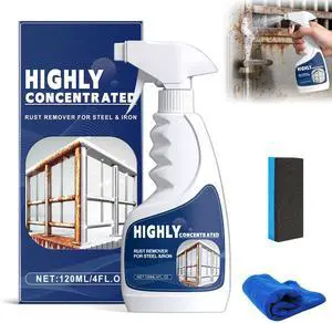 Remover Spray for Metal, Powerful Remover Heavy Duty Metal Cleaner, Multipurpose Stain Remover for Metal,for Automotive Parts, Tools, Stainless Steel, Fast Acting Remover Spray for Metal, Powerful Remover Heavy Duty Metal Cleaner, Multipurpose Stain Remover for Metal,for Automotive Parts, Tools, Stainless Steel, Fast Acting