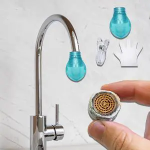 Faucet Descaling Cap for Limescale Removal - Reusable Silicone Cover Gadget Tap/Faucet Cleaner with a Clip and 5 Pairs of Disposable Gloves(0.79-1.97IN) Faucet Descaling Cap for Limescale Removal - Reusable Silicone Cover Gadget Tap/Faucet Cleaner with a Clip and 5 Pairs of Disposable Gloves(0.79-1.97IN)