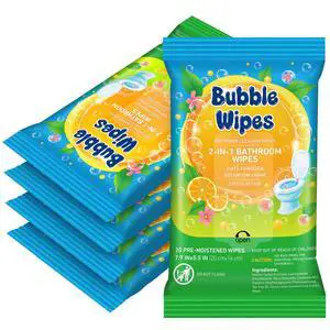 5 Pack Bathroom Cleaning Wipes 100/200 Count 2-in-1 Citrus Scent Wipes Cleaner for Bathroom Toilet, Sink, Tile & Shower -Reusable Sealable Pouch, No Scrubbing Needed 5 Pack Bathroom Cleaning Wipes 100/200 Count 2-in-1 Citrus Scent Wipes Cleaner for Bathroom Toilet, Sink, Tile & Shower -Reusable Sealable Pouch, No Scrubbing Needed
