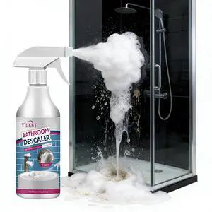 2026 New Multipurpose Bathroom Descaler Foam Cleaner 300ML No-Rinse Formula with Cleaning Cloth & Sponge, Powerful Limescale Remover for Bathtub, Shower, Taps, Glass, and Tiles 2026 New Multipurpose Bathroom Descaler Foam Cleaner 300ML No-Rinse Formula with Cleaning Cloth & Sponge, Powerful Limescale Remover for Bathtub, Shower, Taps, Glass, and Tiles