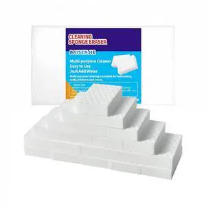Magic Cleaning Sponge Eraser, 20 Pack Melamine Sponges 2X Density Magic Cleaning Sponge Eraser, 20 Pack Melamine Sponges 2X Density