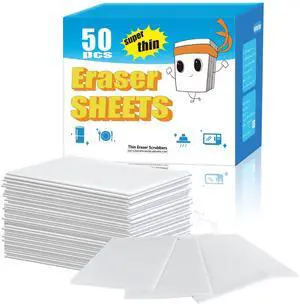 50 Pack Magic Sponge Eraser Sheets | Thin Nano Pads | Multi-Surface 50 Pack Magic Sponge Eraser Sheets | Thin Nano Pads | Multi-Surface