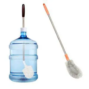2-Pack Bucket Brush, Bottle Brush for Cleaning Extra Long Bottles, Gallon Jug Cleaner, Water Bottle Cleaner. 2-Pack Bucket Brush, Bottle Brush for Cleaning Extra Long Bottles, Gallon Jug Cleaner, Water Bottle Cleaner.