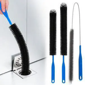 Flexible Cleaning Tool,Bendable Sewer Drain Brush, Long Pipe Cleaner for Home Kitchen Sink, Shower and Tub Hair Clogs Flexible Cleaning Tool,Bendable Sewer Drain Brush, Long Pipe Cleaner for Home Kitchen Sink, Shower and Tub Hair Clogs