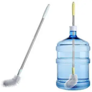 2 Pack 28" Long Bottle Brush, 3 & 5 Gallon Bottle Cleaner Brush, Nylon Bristles and Stainless Steel Handle Bendable Replaceable Brush Head Bottle Cleaning Brush 2 Pack 28" Long Bottle Brush, 3 & 5 Gallon Bottle Cleaner Brush, Nylon Bristles and Stainless Steel Handle Bendable Replaceable Brush Head Bottle Cleaning Brush
