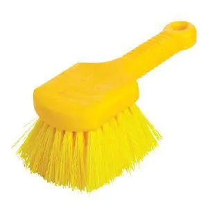 8" Utility Scrub Brush Plastic Handle Synthetic Bristles Cleaning Multi Purpose Heavy Duty Outdoor Wheels and Tires 8" Utility Scrub Brush Plastic Handle Synthetic Bristles Cleaning Multi Purpose Heavy Duty Outdoor Wheels and Tires