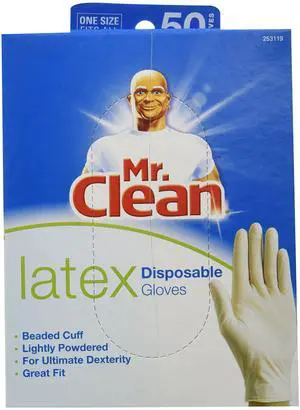 Disposable Latex Glove, 50 Count Disposable Latex Glove, 50 Count