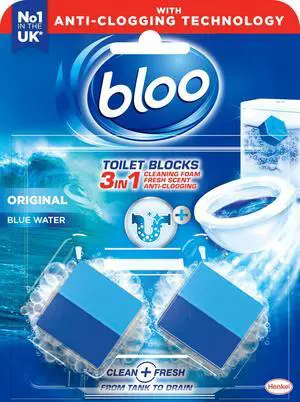 2in1 in-Cistern Toilet Blocks Original 50g Limescale Remover Cistern, Cleaning, Foaming Action and Fresheners 2in1 in-Cistern Toilet Blocks Original 50g Limescale Remover Cistern, Cleaning, Foaming Action and Fresheners