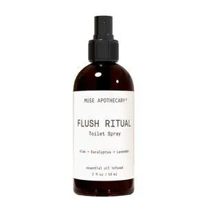 Flush Ritual - Aromatic & Refreshing Toilet Spray, Use Before You Go, 2 oz, Infused with Natural Essential Oils - Aloe + Eucalyptus + Lavender Flush Ritual - Aromatic & Refreshing Toilet Spray, Use Before You Go, 2 oz, Infused with Natural Essential Oils - Aloe + Eucalyptus + Lavender