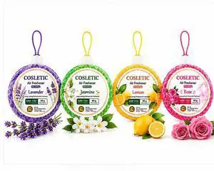 Bathroom Air Freshener Blocks, 60g, 4 Powerful Fragrances, Pack of 4 Bathroom Air Freshener Blocks, 60g, 4 Powerful Fragrances, Pack of 4
