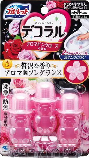 Bluelet Decoraru Air Freshener Aroma Pink Rose Scent for Toilet (Japan Import) Bluelet Decoraru Air Freshener Aroma Pink Rose Scent for Toilet (Japan Import)