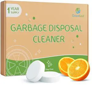 Garbage Disposal Cleaner and Deodorizer Tablets 20g 1 Year Supply Citrus Foaming Tablets for Garbage Disposal,12 Pack Citrus Scent Garbage Disposal Cleaner and Deodorizer Tablets 20g 1 Year Supply Citrus Foaming Tablets for Garbage Disposal,12 Pack Citrus Scent