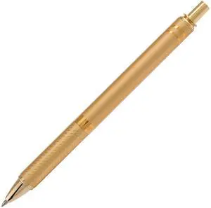 EnerGel Alloy Retractable Gel Pen, Gold Barrel, Black Ink, Includes Gif Box (BL407XABX) EnerGel Alloy Retractable Gel Pen, Gold Barrel, Black Ink, Includes Gif Box (BL407XABX)