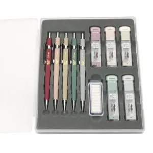Mechanical Pencil Set with Lead and Eraser Refills, 5 Pack Mechanical Pencil Set with Lead and Eraser Refills, 5 Pack