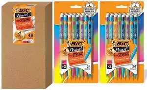 Xtra-Strong Mechanical Pencil, Colorful Barrel, Thick Point (0.9mm), 48-Count Xtra-Strong Mechanical Pencil, Colorful Barrel, Thick Point (0.9mm), 48-Count