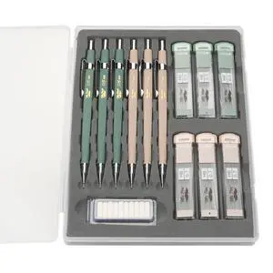Mechanical Pencil Set with Lead and Eraser Refills, 6 Pack Mechanical Pencil Set with Lead and Eraser Refills, 6 Pack