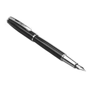 Refillable Fountain Pen with Smooth Writing, Fine Point Nib, Black Ink Refillable Fountain Pen with Smooth Writing, Fine Point Nib, Black Ink