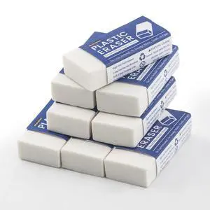 White Eraser, 8-Pack Bulk Erasers for Classroom,White Erasers for School, Classroom Must Haves & Back to School Supplies Eraser, Latex-Free & No Crumbling, Gomas De Borrar Escolares. White Eraser, 8-Pack Bulk Erasers for Classroom,White Erasers for School, Classroom Must Haves & Back to School Supplies Eraser, Latex-Free & No Crumbling, Gomas De Borrar Escolares.