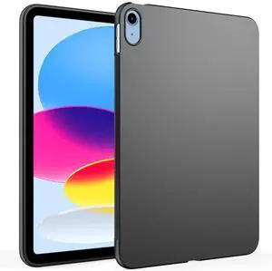 Case for iPad 10th Generation 2022 / iPad 11th Generation 2025, Thin and Soft Tablet Protective Cover for iPad 10.9 inch 10th/11th Gen, Black Case for iPad 10th Generation 2022 / iPad 11th Generation 2025, Thin and Soft Tablet Protective Cover for iPad 10.9 inch 10th/11th Gen, Black