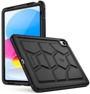 TurtleSkin case for New iPad (A16) 11th / 10th Generation (2025/2022), Heavy Duty Shockproof Kids Friendly Silicone Case Cover, Only Compatible with New iPad 11/10.9 Inch, Black TurtleSkin case for New iPad (A16) 11th / 10th Generation (2025/2022), Heavy Duty Shockproof Kids Friendly Silicone Case Cover, Only Compatible with New iPad 11/10.9 Inch, Black