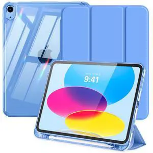 Clear Case for iPad A16, iPad 11th/10th Gen 11/10.9 Inch, Blue Purple Clear Case for iPad A16, iPad 11th/10th Gen 11/10.9 Inch, Blue Purple