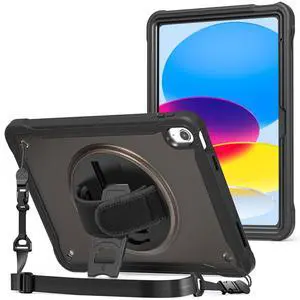 Rugged Case for iPad A16 11th Gen 2025/iPad 10th Gen 2022 -Black Rugged Case for iPad A16 11th Gen 2025/iPad 10th Gen 2022 -Black
