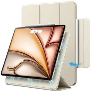 Magnetic Case for iPad Air 11" M4/M3/M2 & iPad Air 5/4, Starlight Magnetic Case for iPad Air 11" M4/M3/M2 & iPad Air 5/4, Starlight