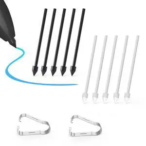10 PCS Tips/Nibs Replacement for Samsung Galaxy Tab S9/S9FE+/S9 Ultra, S8/S8+/S8 Ultra, S7/S7+/S7 FE, S6/S6 Lite, Note20/10/10 Plus/10 Lite, S21/S22/S23/S24/S25 Ultra S Pen, Kindle Scribe Pen 10 PCS Tips/Nibs Replacement for Samsung Galaxy Tab S9/S9FE+/S9 Ultra, S8/S8+/S8 Ultra, S7/S7+/S7 FE, S6/S6 Lite, Note20/10/10 Plus/10 Lite, S21/S22/S23/S24/S25 Ultra S Pen, Kindle Scribe Pen