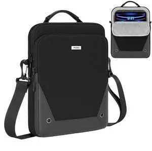 9-11 Inch Tablet Sleeve Bag 360° Protetive Carrying Case Compatible with iPad 10th 10.9, iPad Air 5/4th 10.9, iPad 9/8th 10.2, iPad Pro 11, Tab S8/S9 11, with Handle and Shoulder Strap, Black 9-11 Inch Tablet Sleeve Bag 360° Protetive Carrying Case Compatible with iPad 10th 10.9, iPad Air 5/4th 10.9, iPad 9/8th 10.2, iPad Pro 11, Tab S8/S9 11, with Handle and Shoulder Strap, Black