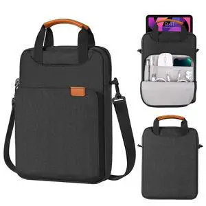 9-11 Inch Tablet Carrying Case Shoulder Bag with Concealed Hand Strap 9-11 Inch Tablet Carrying Case Shoulder Bag with Concealed Hand Strap