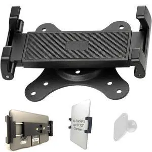 Universal Holder POS Mount Adapter for Tablet, Smartphone & Portable LCD Monitor & Device up to 0.7" inch Thick, VESA 75x75 100x100 mounting (iPad | iPhone | Galaxy Tab | Pixel) Universal Holder POS Mount Adapter for Tablet, Smartphone & Portable LCD Monitor & Device up to 0.7" inch Thick, VESA 75x75 100x100 mounting (iPad | iPhone | Galaxy Tab | Pixel)