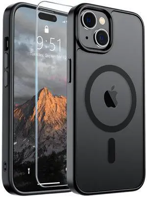 Magnetic for iPhone 15 Case Black Magnetic for iPhone 15 Case Black