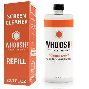 Electronic Screen Cleaner Refill, 32.1 fl oz | Screen Cleaning Liquid Bulk Bottle Designed for Pro Premium Screen Cleaner, Eco-Friendly, Safe, Screen Cleaner Spray for TVs, Computer Monitors Electronic Screen Cleaner Refill, 32.1 fl oz | Screen Cleaning Liquid Bulk Bottle Designed for Pro Premium Screen Cleaner, Eco-Friendly, Safe, Screen Cleaner Spray for TVs, Computer Monitors