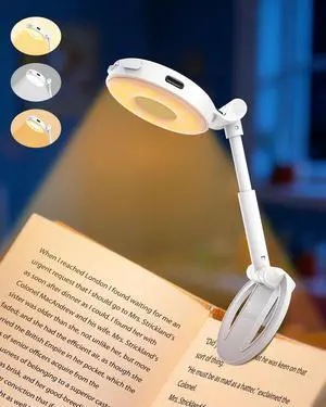 18 LED Rechargeable Clip On Book Light 18 LED Rechargeable Clip On Book Light