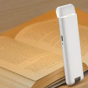Reading Light,Rechargeable Book Light for Reading in Bed,Upgraded Portable Clip-on LED Bookmark Lamp with Damping Hinge,Long Lasting,3 Colors&5 Brightness&Timer for Book Lovers,Kids(White) Reading Light,Rechargeable Book Light for Reading in Bed,Upgraded Portable Clip-on LED Bookmark Lamp with Damping Hinge,Long Lasting,3 Colors&5 Brightness&Timer for Book Lovers,Kids(White)