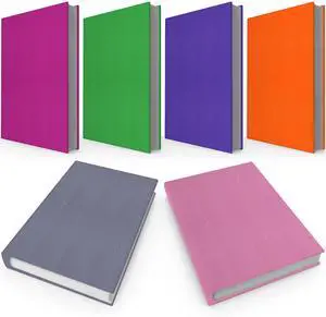 Stretchable, Easy Apply Book Covers 6 Pack Solid Colors. Jumbo Jackets Fit Most Hardcover Textbooks Up to 9 x 11. Adhesive-Free, Nylon Fabric Protectors. Washable and Reusable Student School Supply Stretchable, Easy Apply Book Covers 6 Pack Solid Colors. Jumbo Jackets Fit Most Hardcover Textbooks Up to 9 x 11. Adhesive-Free, Nylon Fabric Protectors. Washable and Reusable Student School Supply