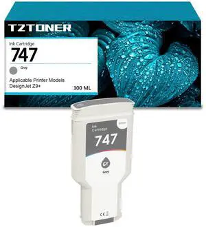 747 Chromatic Gray 300-ml Replacement for | 747 Ink Cartridge for DesignJet Z9+ Large Format Printers(P2V86A) 300ml 747 Chromatic Gray 300-ml Replacement for | 747 Ink Cartridge for DesignJet Z9+ Large Format Printers(P2V86A) 300ml