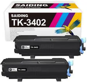 TK 3402 Black Toner Cartridge Compatible with Kyocera TK-3402 | 1T0C0Y0US0 Replacement for Kyocera ECOSYS PA4500x MA4500ix MA4500ifx Laser Printer(2-Pack) TK 3402 Black Toner Cartridge Compatible with Kyocera TK-3402 | 1T0C0Y0US0 Replacement for Kyocera ECOSYS PA4500x MA4500ix MA4500ifx Laser Printer(2-Pack)