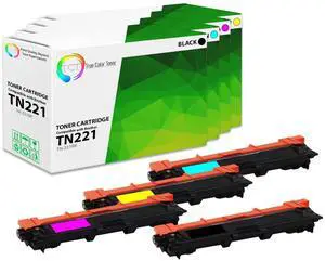 TN221 Toner Cartridge 4 Pack - Compatible Replacement for Brother TN-221 TN221BK TN221C TN221M TN221Y Works with Brother HL-3140 3150 MFC-9130 DCP-9020 Printers (Black Cyan Magenta Yellow) TN221 Toner Cartridge 4 Pack - Compatible Replacement for Brother TN-221 TN221BK TN221C TN221M TN221Y Works with Brother HL-3140 3150 MFC-9130 DCP-9020 Printers (Black Cyan Magenta Yellow)