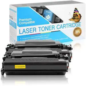 Compatible Toner Cartridge Replacement for HP 87X / CF287X (Black,2 Pack) Compatible Toner Cartridge Replacement for HP 87X / CF287X (Black,2 Pack)