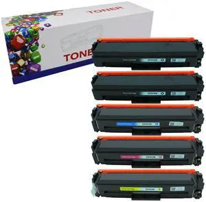 Toner Cartridge Replacement for 410X 411X 412X 413X Toner Cartridge use with HP LaserJet M377 M452 M477 LaserJet Pro M452dn M452dw M452nw MFP M377dw(5-Pack) Toner Cartridge Replacement for 410X 411X 412X 413X Toner Cartridge use with HP LaserJet M377 M452 M477 LaserJet Pro M452dn M452dw M452nw MFP M377dw(5-Pack)