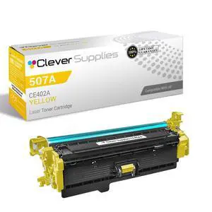 CS Replacement Toner Cartridge Compatible with HP 507A CE402A Yellow Color PRO 500 M570 M570DN Enterprise 500 MFP M575 Printer M575DN Flow MFP M575C MFP M570 CS Replacement Toner Cartridge Compatible with HP 507A CE402A Yellow Color PRO 500 M570 M570DN Enterprise 500 MFP M575 Printer M575DN Flow MFP M575C MFP M570