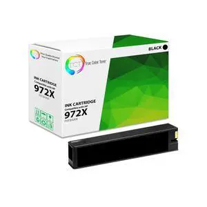972X Black Ink Cartridge - Compatible Replacement for HP 972X F6T84AN Black High Yield Works with HP PageWide Pro 452dn 477dn 477dw 552dw 577dw 577z Printers (10,000 Pages) 972X Black Ink Cartridge - Compatible Replacement for HP 972X F6T84AN Black High Yield Works with HP PageWide Pro 452dn 477dn 477dw 552dw 577dw 577z Printers (10,000 Pages)