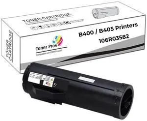 (TM) Remanufactured Xerox Versalink 106R03582 Toner Cartridge - Black High Capacity Toner Replacement for Xerox Versalink B400 / B405 Printers - Pages Yield 13,900, 1 Pack (TM) Remanufactured Xerox Versalink 106R03582 Toner Cartridge - Black High Capacity Toner Replacement for Xerox Versalink B400 / B405 Printers - Pages Yield 13,900, 1 Pack