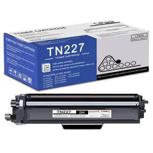 1 Pack TN227 Black Toner Cartridge High Yield Compatible TN227 Replacement for Brother MFC-L3770CDW L3710CW L3750CDW HL-3210CW 3270CDW 3290CDW DCP-L3510CDW L3550CDW Printer 1 Pack TN227 Black Toner Cartridge High Yield Compatible TN227 Replacement for Brother MFC-L3770CDW L3710CW L3750CDW HL-3210CW 3270CDW 3290CDW DCP-L3510CDW L3550CDW Printer